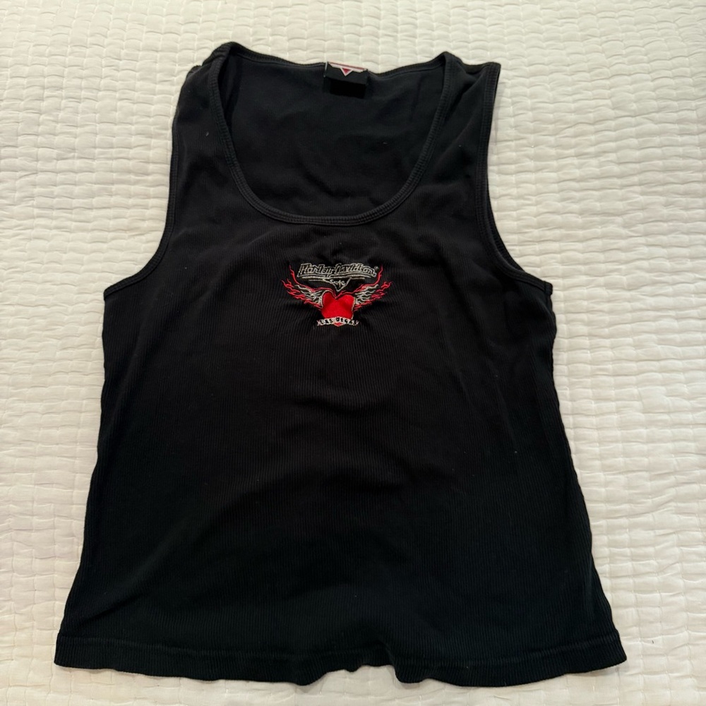 Vintage Harley Davidson Tank